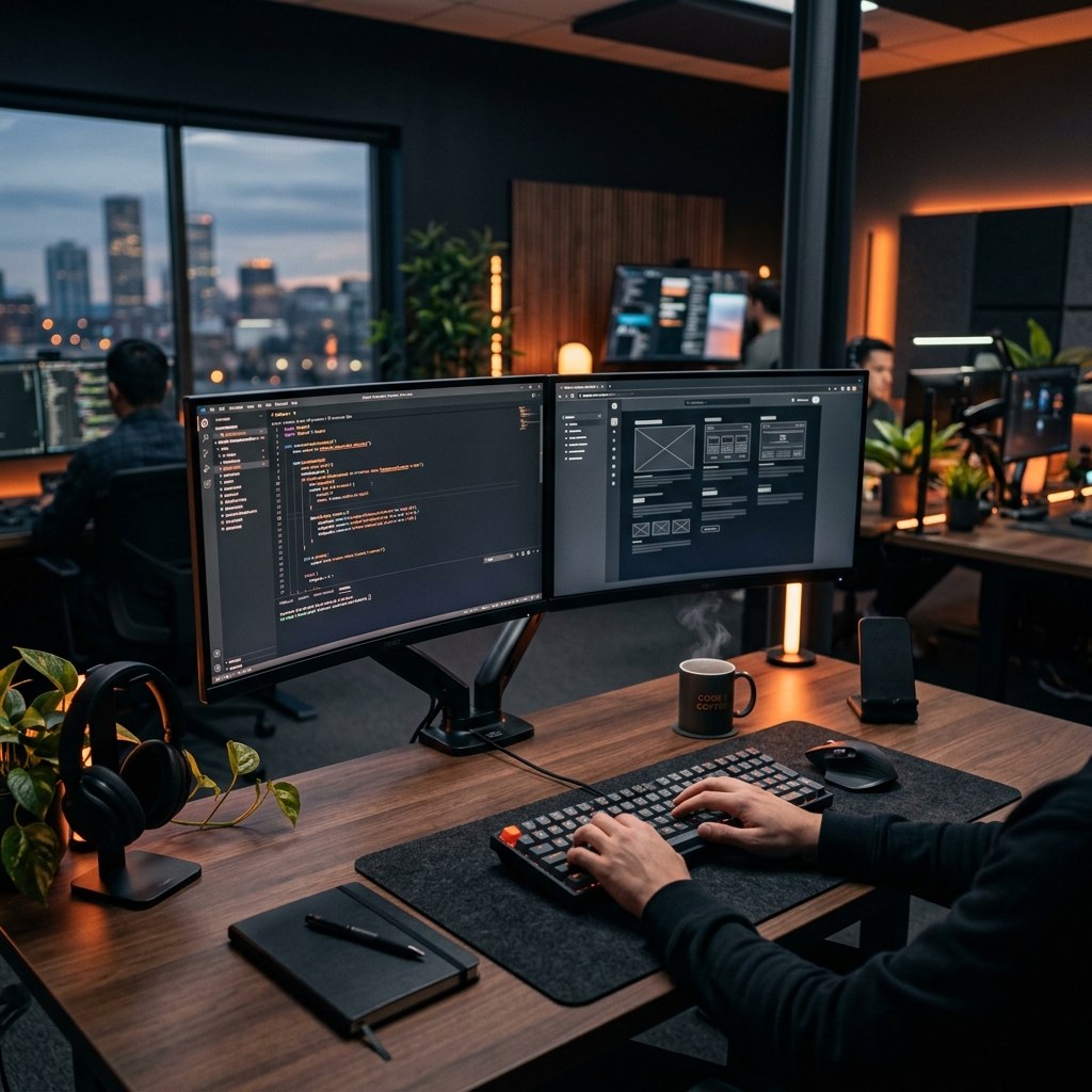 CoderNoms remote digital agency workspace